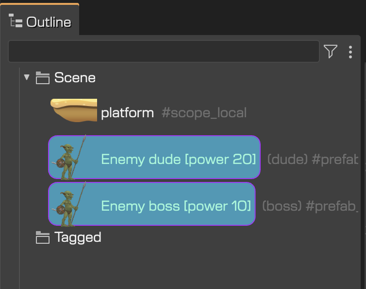 Prefab instance colors
