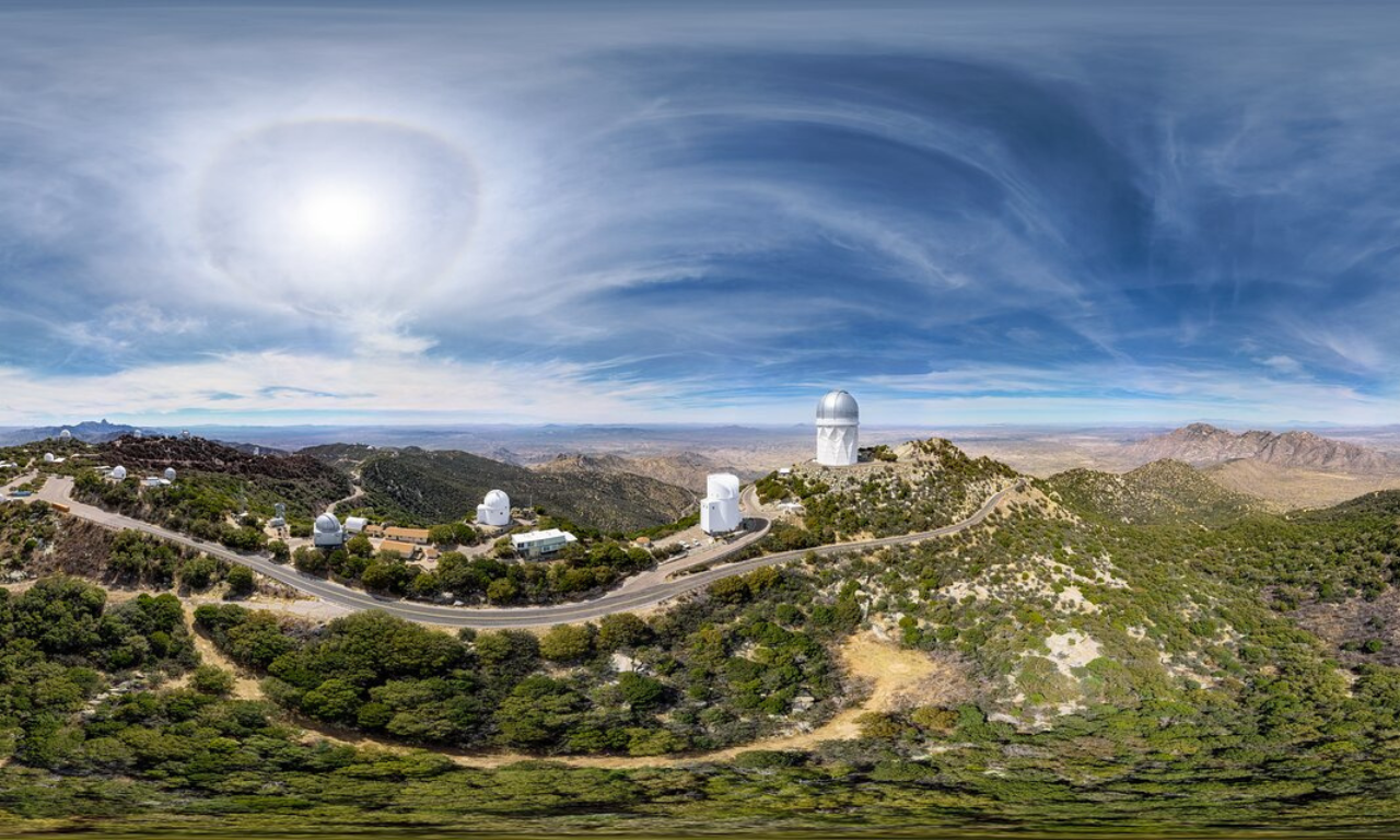 NOIRLab drone panorama, used under CC2