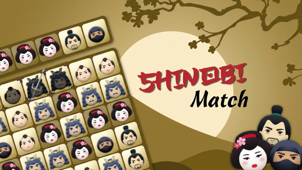 Shinobi Match: A Japan-Themed Match 3 Puzzle Game