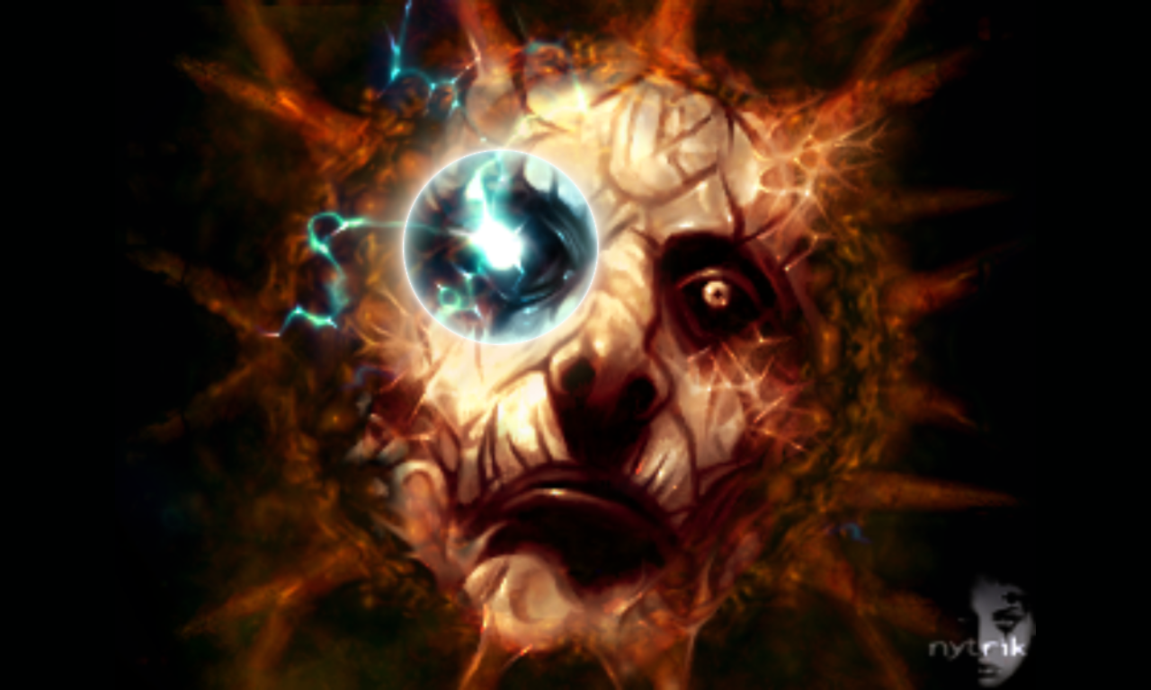 Gradient creates a lens flare