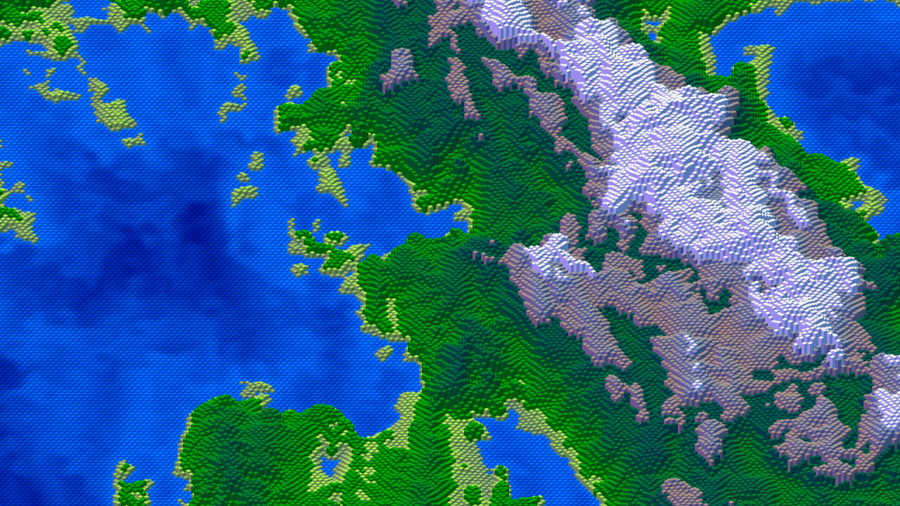 Isobox landscape using HashSimplex